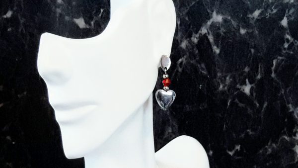 Heart Charm Necklace Set