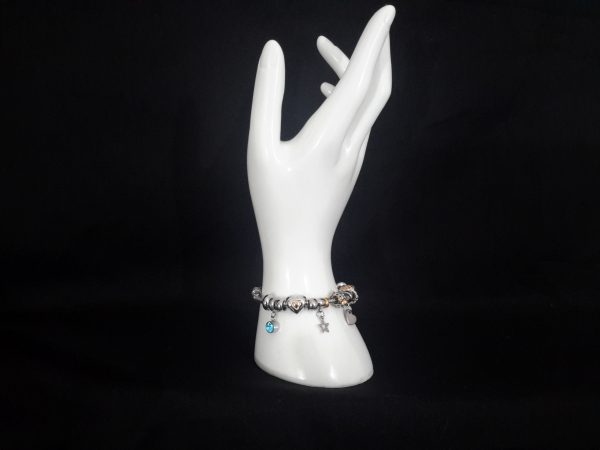 Pandora Style Charm Bracelet w/ Monthly Charms