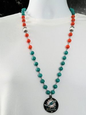 Miami Dolphins Team Necklace
