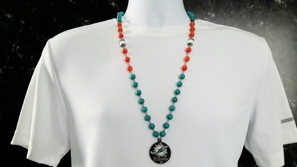 Miami Dolphins Team Necklace