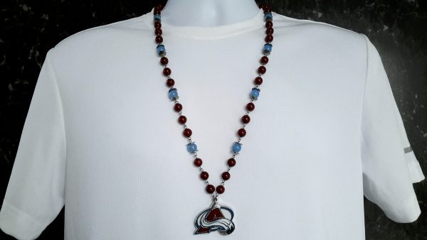 Colorado Avalanche Team Necklace