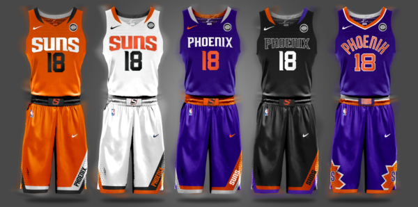 Phoenix Suns Team Necklace