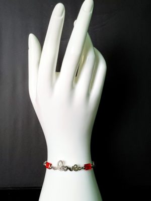 Love Bracelet with Birthstone