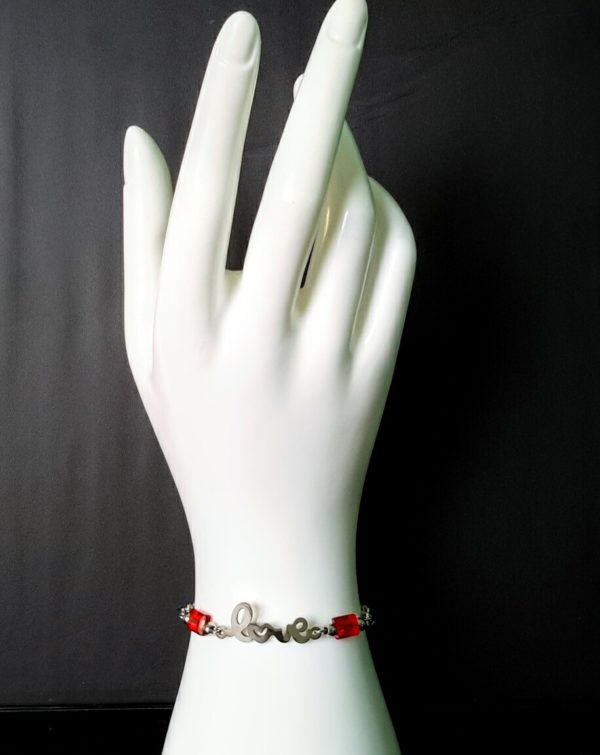 Love Bracelet with Birthstone